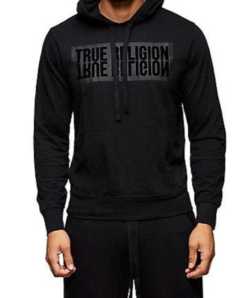 TRUE RELIGION LS REFLECTION HOODIE BLACK SMALL